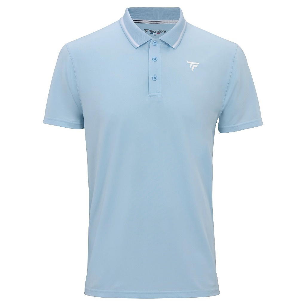 Tecnifibre Tecnifibre Team Tech Polo Sky Blue