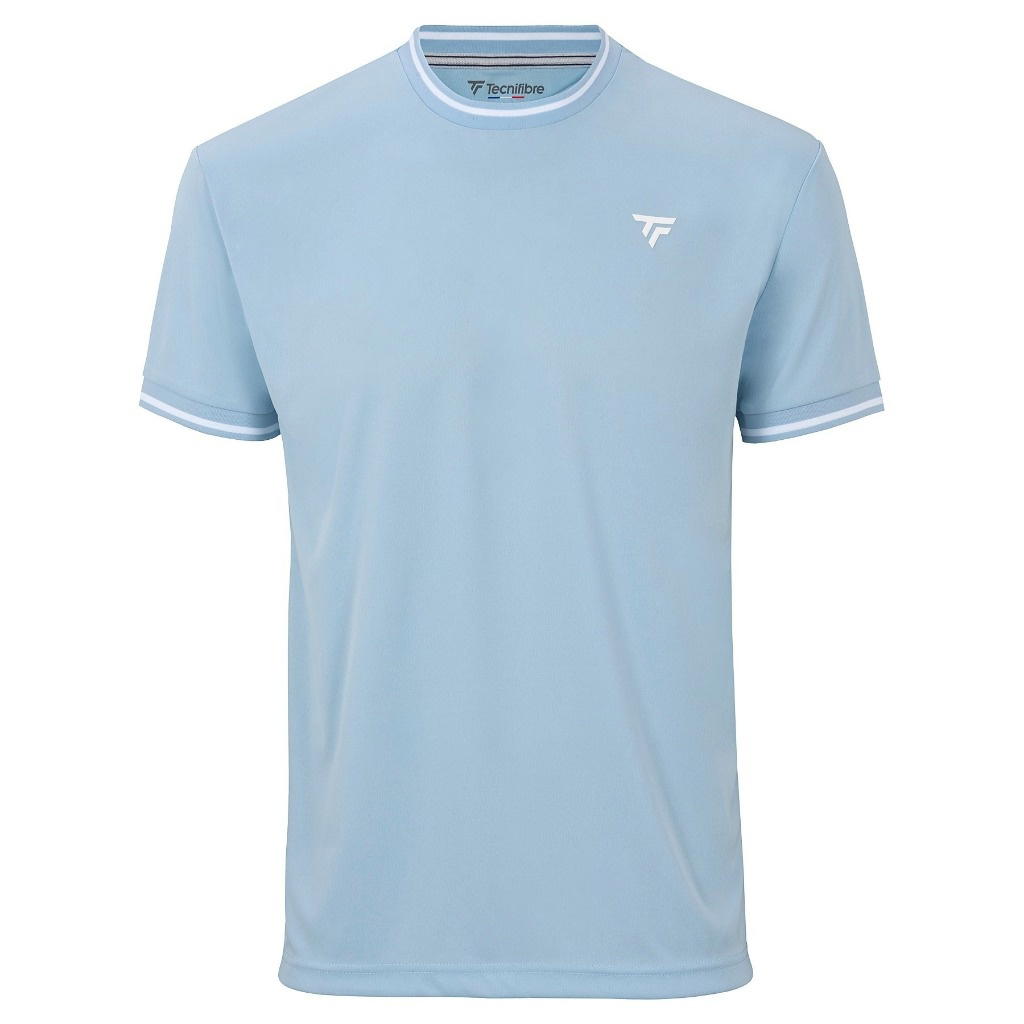 Tecnifibre Tecnifibre Team Tech Tee Sky Blue White