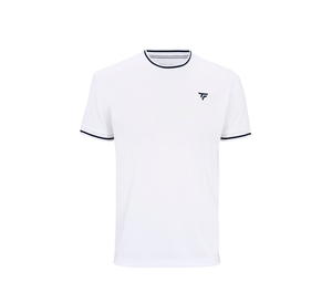 Buy Tecnifibre Team Tech Tee White Navy at Sasom – Authentic and Ready to Ship
