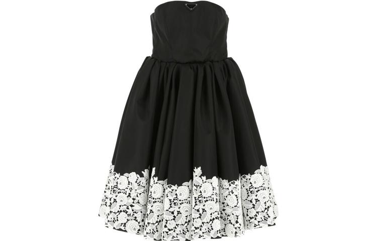 Prada Prada SS21 Sleeveless Dress Women's Black