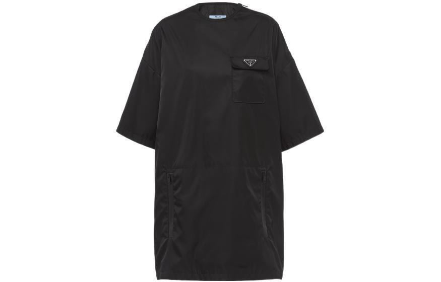 Prada Prada Short-Sleeved Dresses Women's Black