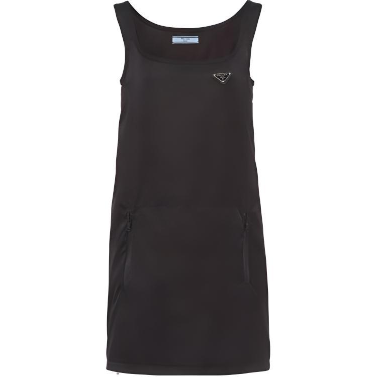 Prada Prada SS22 Sleeveless Dress Women's Black