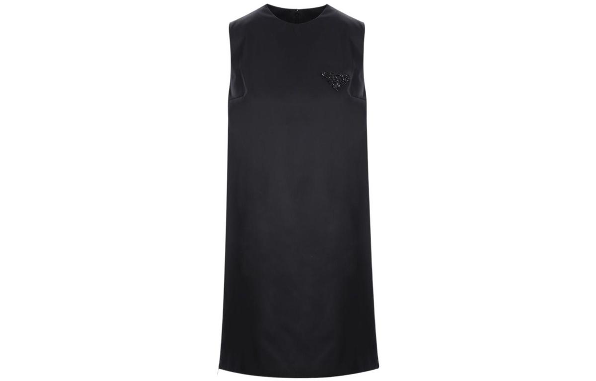 Prada Prada Sleeveless Dresses Women's Black