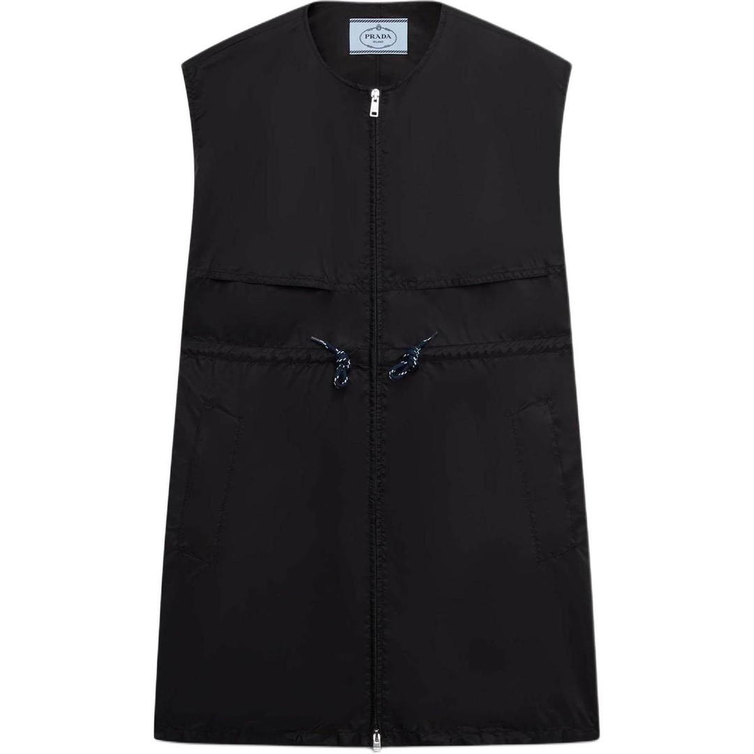 Prada Prada Sleeveless Dress Women's Black