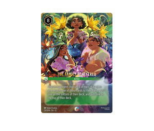 Buy Disney Lorcana The Family Scattered Enchanted [231/204] Wilds Unknown (EN) at Sasom – Authentic and Ready to Ship