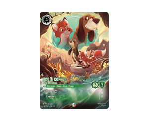 Buy Disney Lorcana Tod & Copper Best of Friends Enchanted [236/207] Attack of the Vine! (EN) at Sasom – Authentic and Ready to Ship