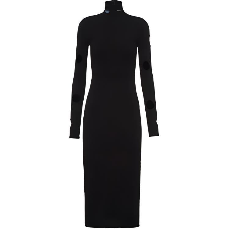 Prada Prada Long-Sleeved Dresses Women's Black