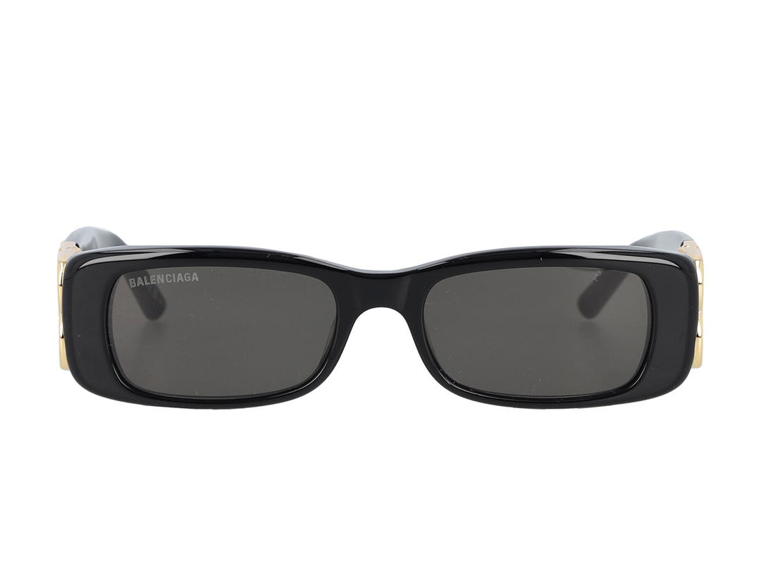 Balenciaga Balenciaga Dynasty Rectangle Sunglassesblack Acetate