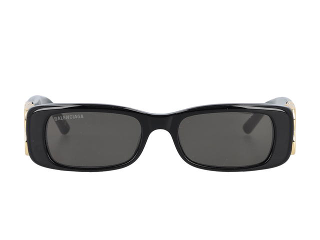 Balenciaga Balenciaga Dynasty Rectangle Sunglassesblack Acetate - view 1
