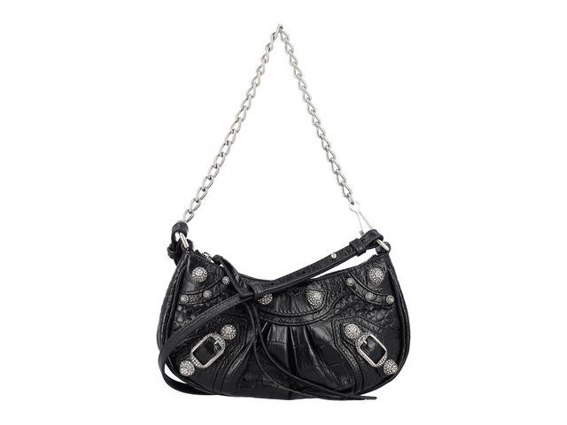 Balenciaga Balenciaga Le Cagole Chain Mini Bagblack Domesticated Lamb Leather FW23 - view 1