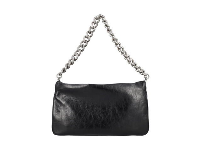 Balenciaga Balenciaga Bb Soft Large Flap Bagblack Domesticated Calf Leather FW23 - view 4