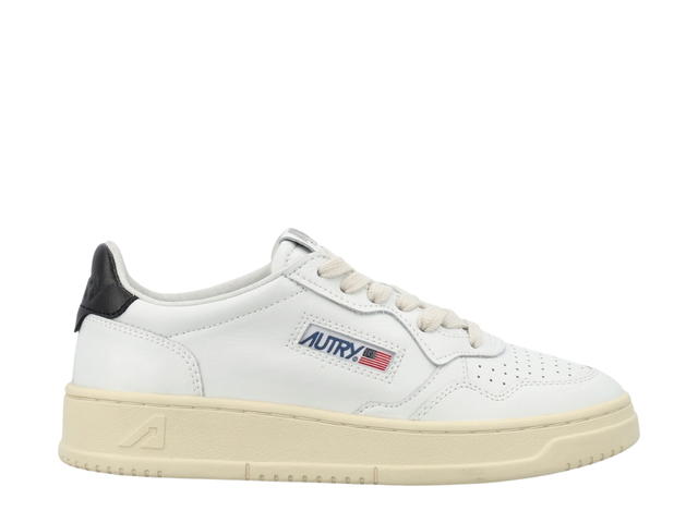 Autry Autry Medalist Low Sneakers In White And Space Leather - view 1