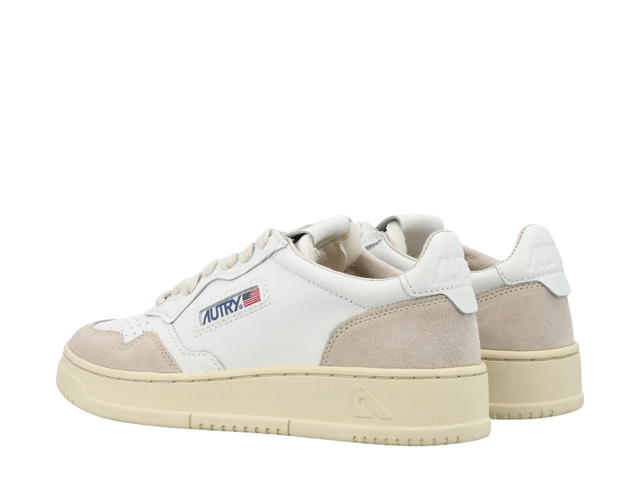 Autry Autry Medalist Low Sneakers In Suede And Leather Color White - view 4