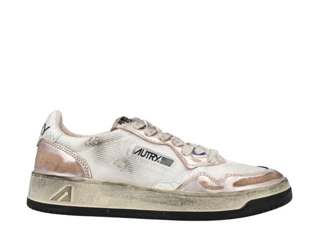 Autry Autry Super Vintage Medalist Low Sneaker White Gold Color (W) - view 1