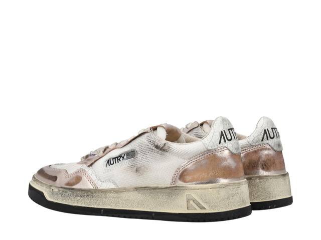 Autry Autry Super Vintage Medalist Low Sneaker White Gold Color (W) - view 4