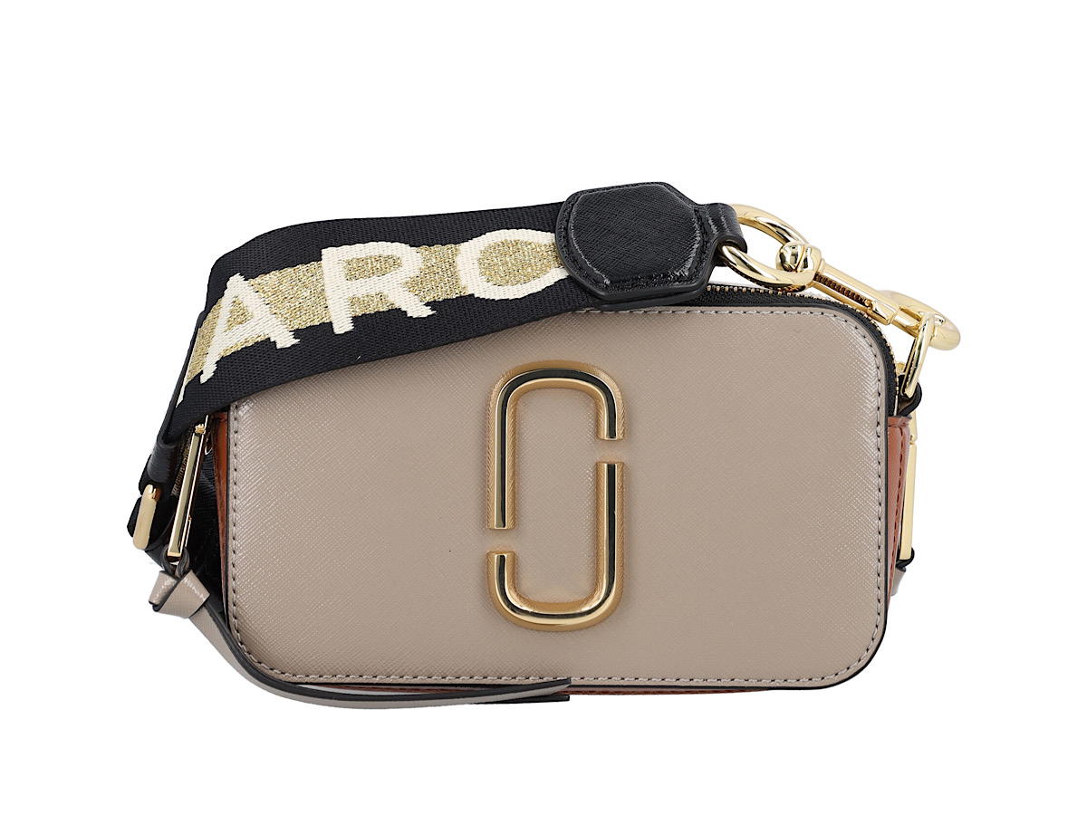 Buy Marc Jacobs The Logo Strap Snapshot Bagcement_multi Leather at Sasom – Authentic and Ready to Ship