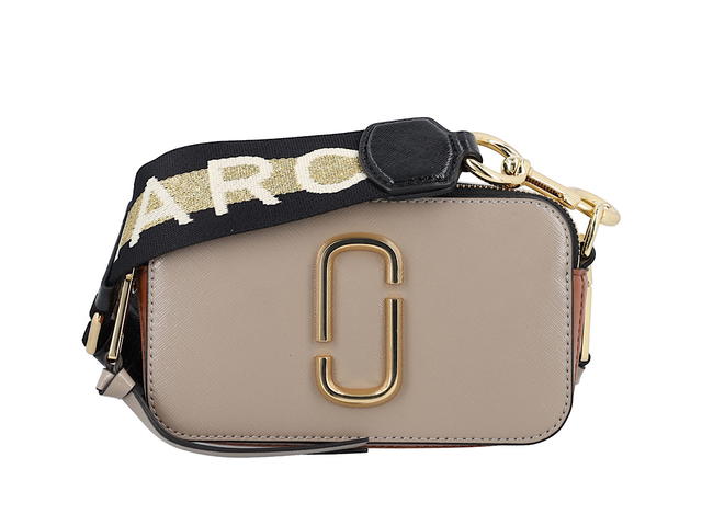 Marc Jacobs Marc Jacobs The Logo Strap Snapshot Bagcement_multi Leather - view 1