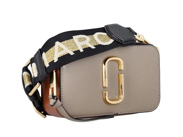 Marc Jacobs Marc Jacobs The Logo Strap Snapshot Bagcement_multi Leather - view 2