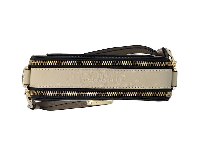 Marc Jacobs Marc Jacobs The Logo Strap Snapshot Bagcement_multi Leather - view 5