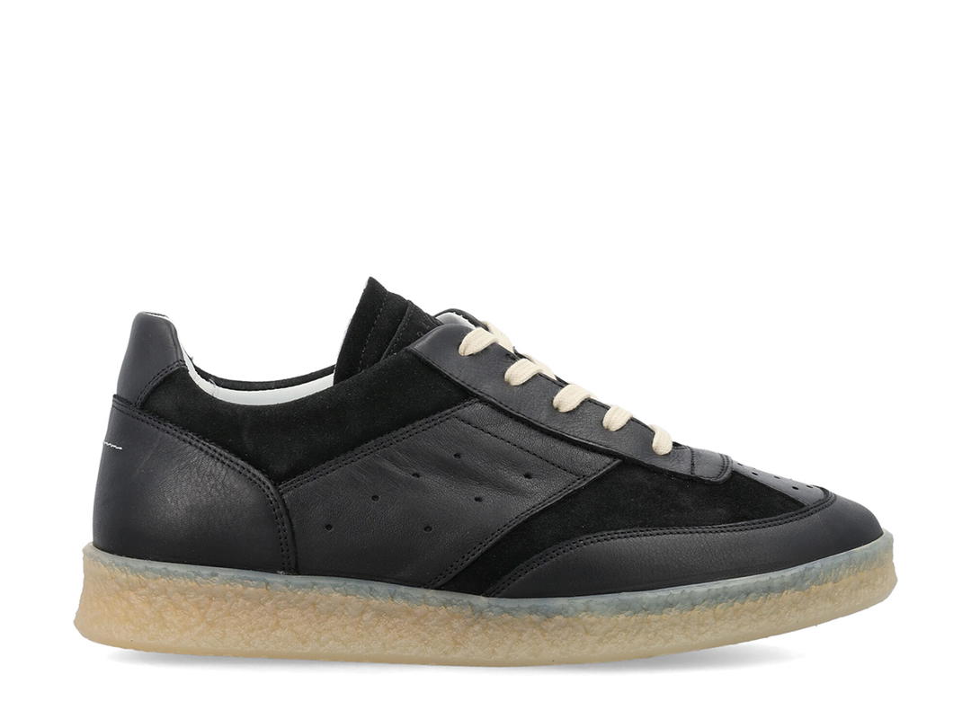 Maison Margiela Mm6 Maison Margiela Leather Sneakersblack Upper Calf Leather Sole Rubber