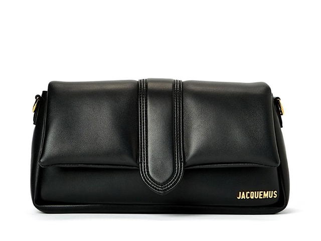 Jacquemus Jacquemus Le Bambimou Leather Shoulder Bagblack Lamb Cotton 100 - view 1