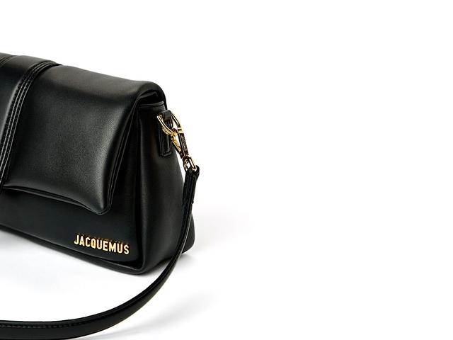Jacquemus Jacquemus Le Bambimou Leather Shoulder Bagblack Lamb Cotton 100 - view 3