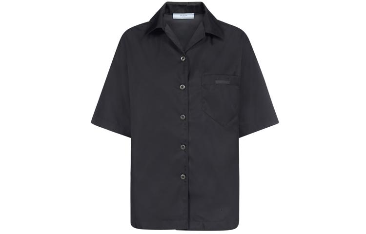 Prada Prada Re Nylon Shirts Women's Black