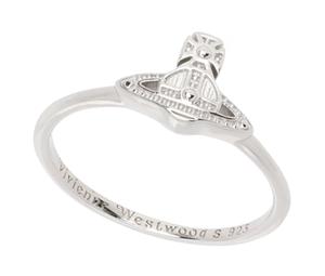 Buy Vivienne Westwood Recycled 925 Silver Rings Unisex Silver at Sasom – Authentic and Ready to Ship