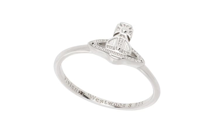 Vivienne Westwood Vivienne Westwood Recycled 925 Silver Rings Unisex Silver