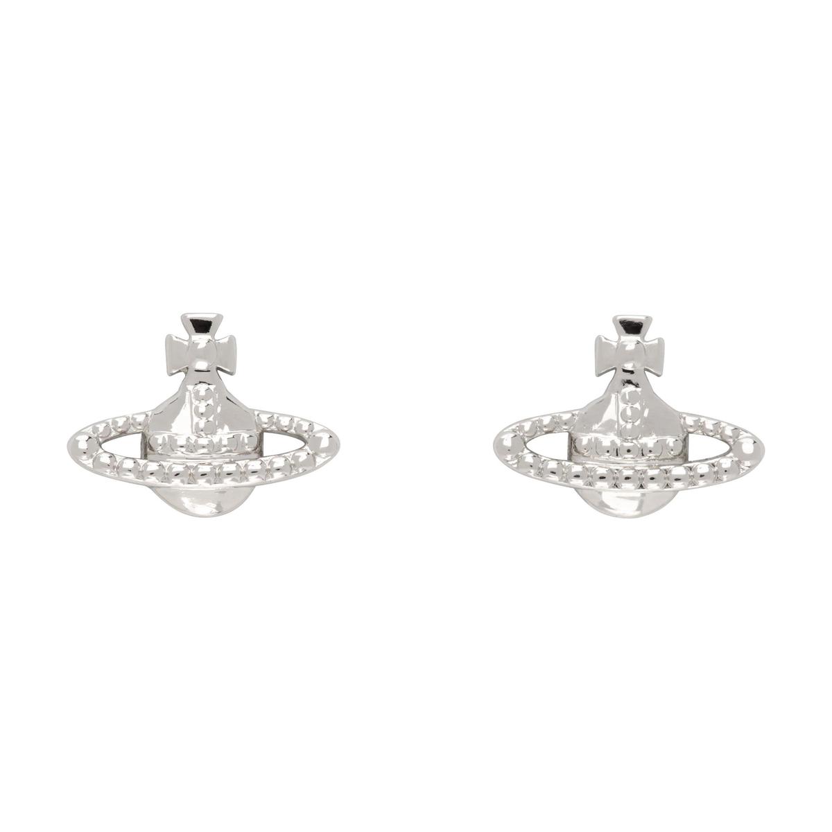 Vivienne Westwood Vivienne Westwood Brass Stud Earrings Women's Silver