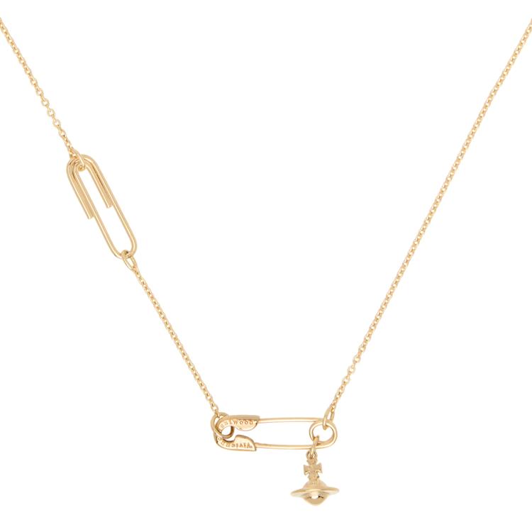 Vivienne Westwood Vivienne Westwood Recycled 925 Silver Necklaces Women's Gold