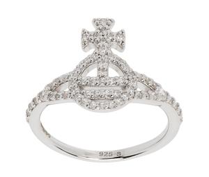 Buy Vivienne Westwood Crystal 925 Recycled Silver Rings Men's Silver at Sasom – Authentic and Ready to Ship