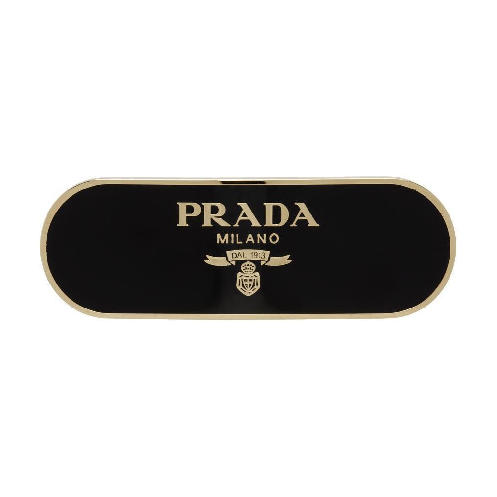 Prada Prada Metal Hair Clips Women's Black