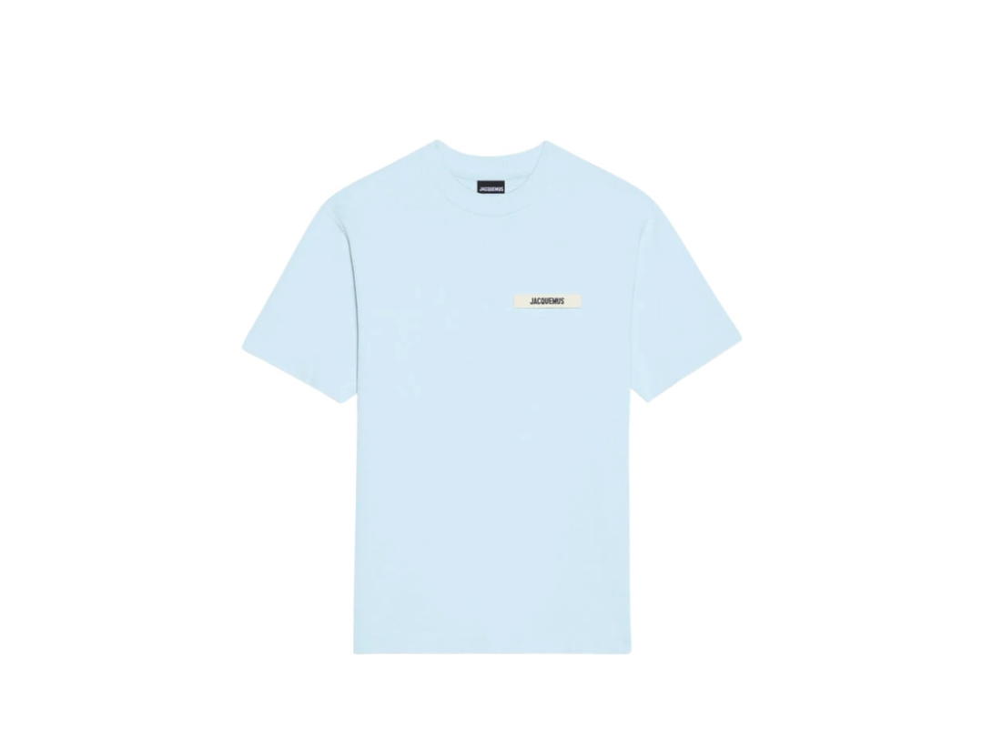 Jacquemus Jacquemus The Gros Grain T-shirt Light Blue