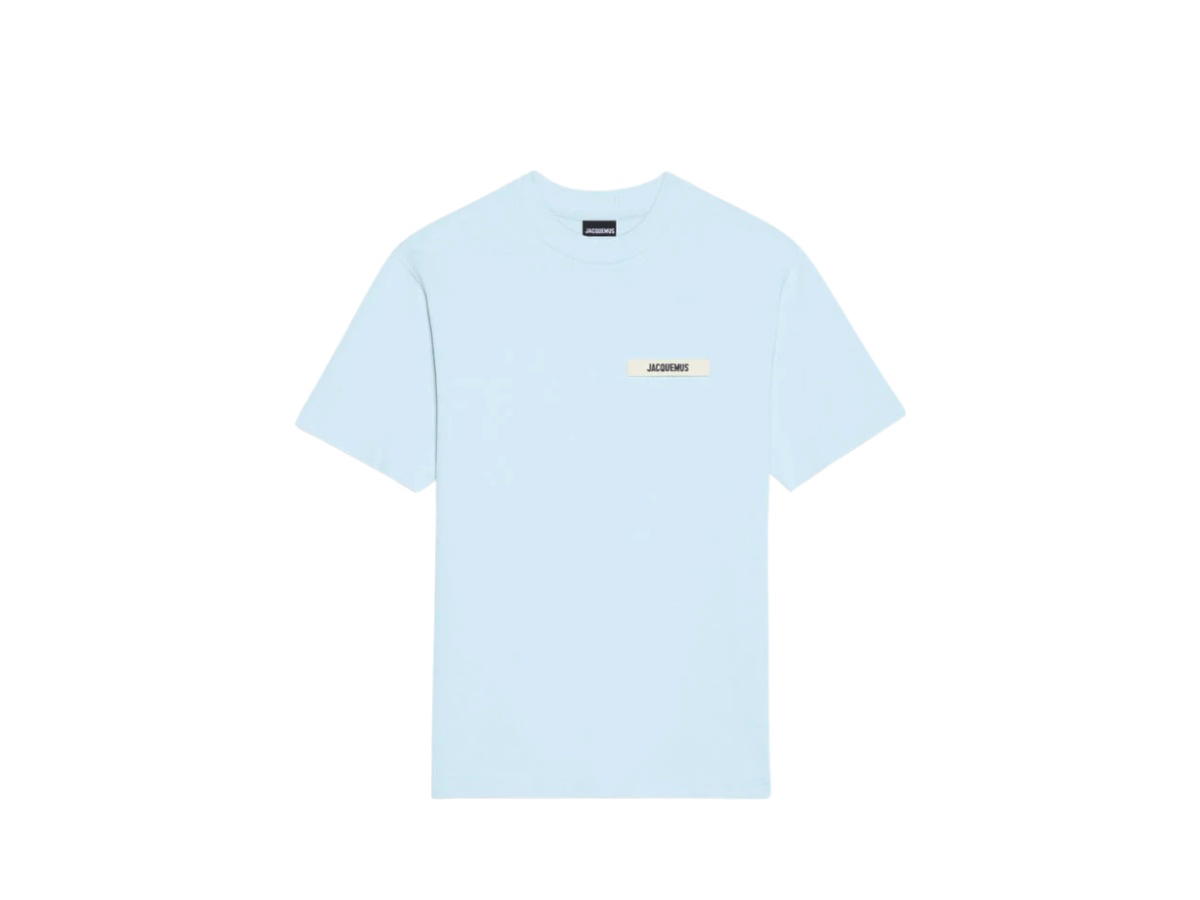 Jacquemus Jacquemus The Gros Grain T-shirt Light Blue