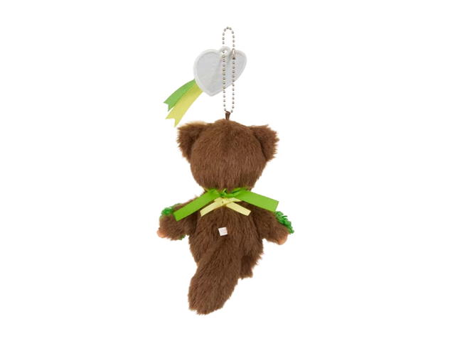 Monchhichi Monchhichi Happy Color Tanutanu Keychain Plush Green - view 2