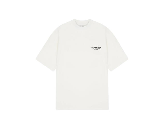 Represent Represent Team 247 Oversized T-Shirt Flat White - view 2