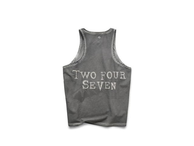 Represent Represent 247 x Avenged Ghost Singlet Sevenfold Death Bat Washed Grey - view 2