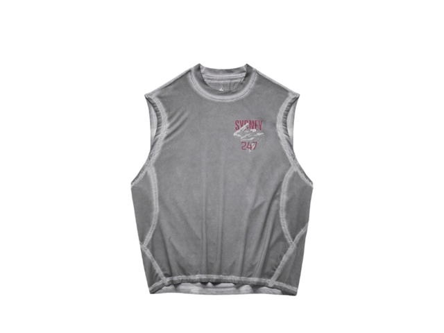 247 Represent Represent 247 Sydney Tank Washed Grey - view 1