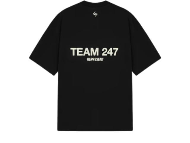 Represent Represent Team 247 Oversized T-Shirt Black - view 2