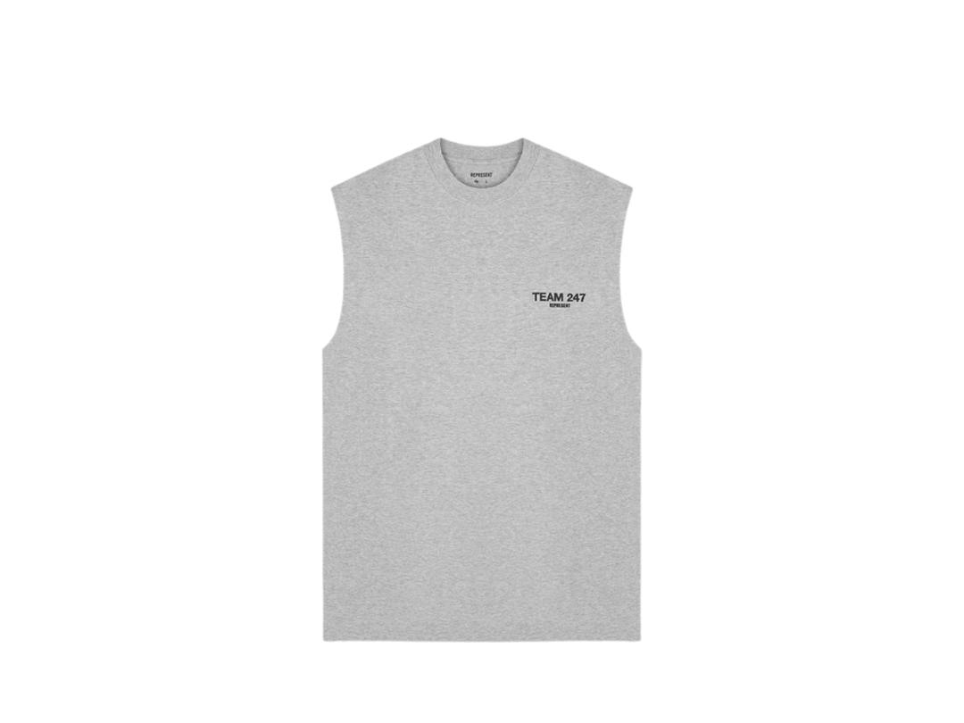 Represent Represent Team 247 Oversized Tank Ash Grey