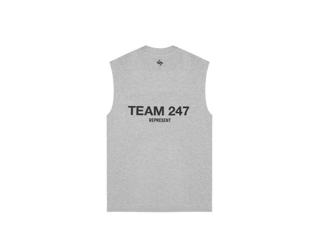 Represent Represent Team 247 Oversized Tank Ash Grey - view 2