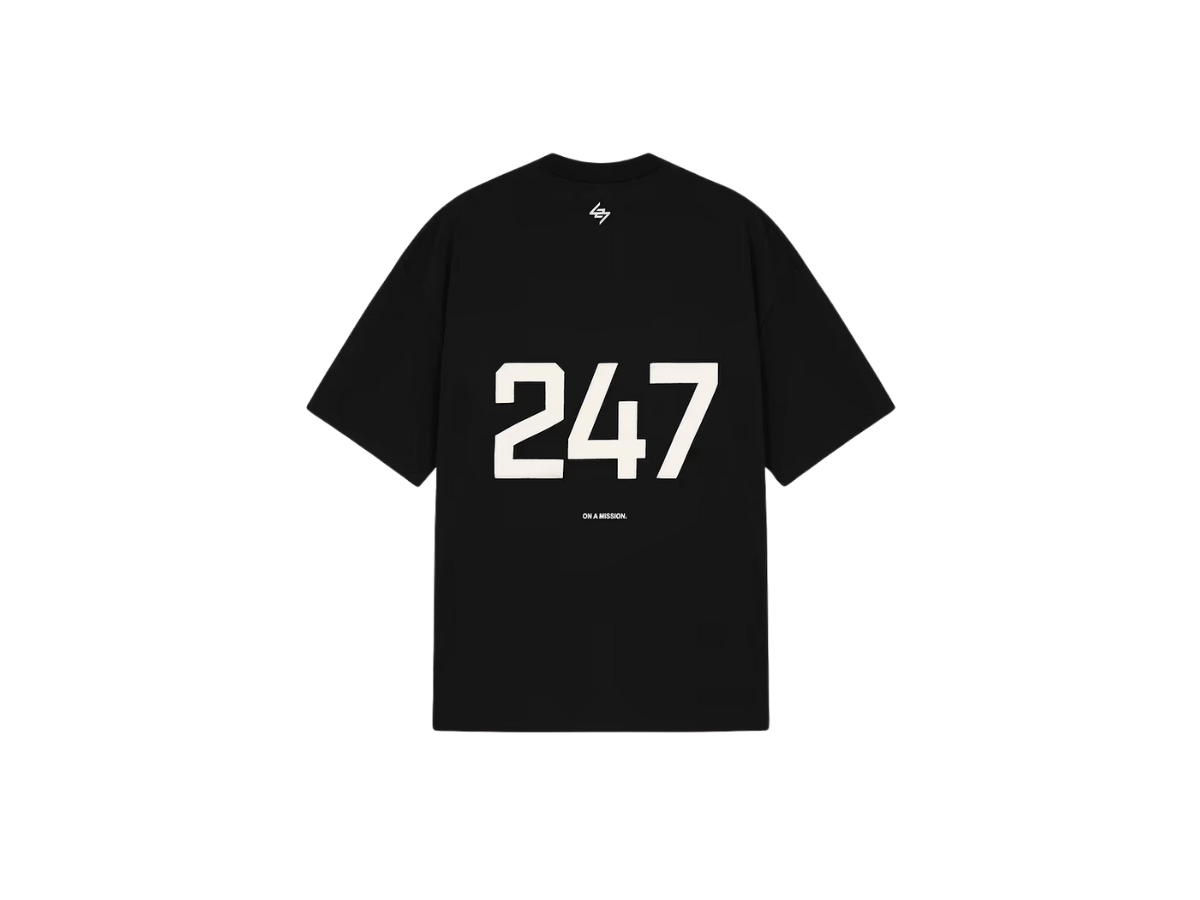 Represent Represent 247 Oversized T-Shirt Jet Black