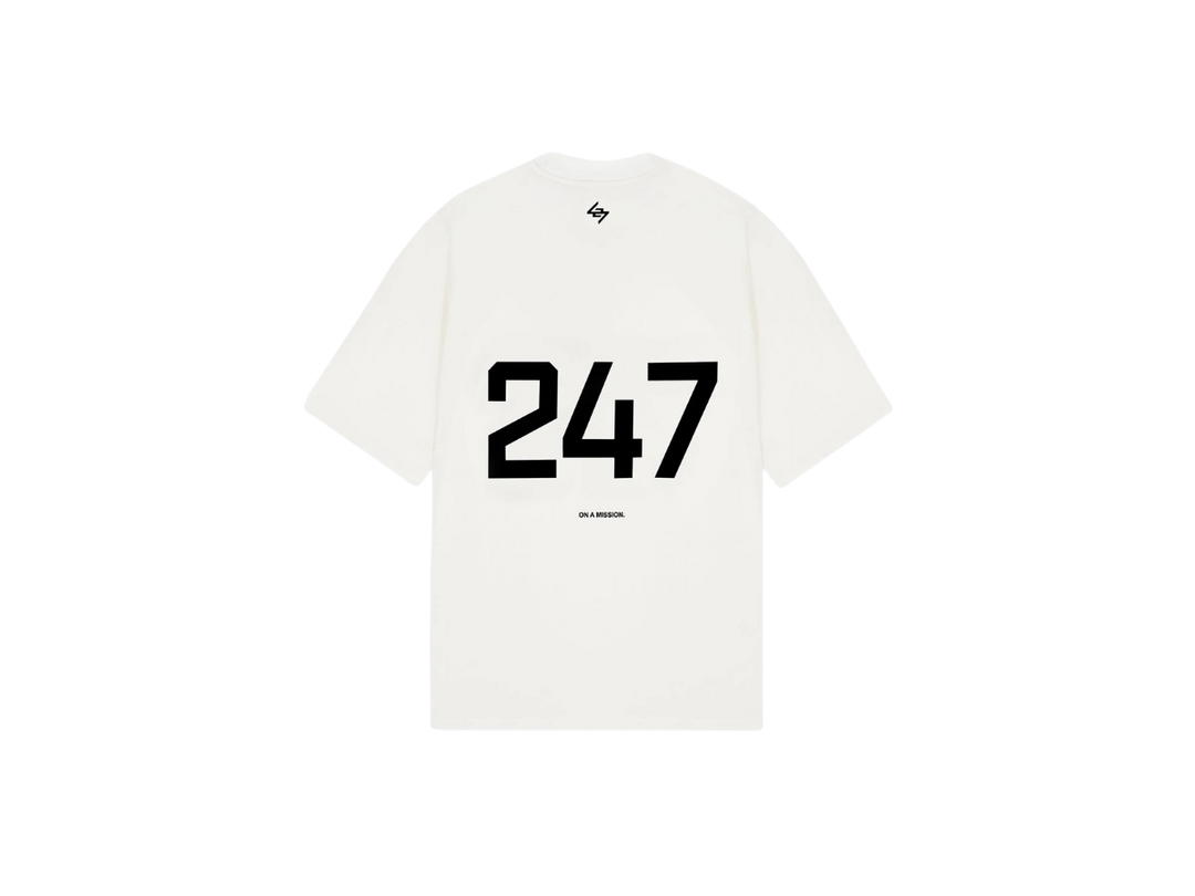 Represent Represent 247 Oversized T-Shirt Flat White