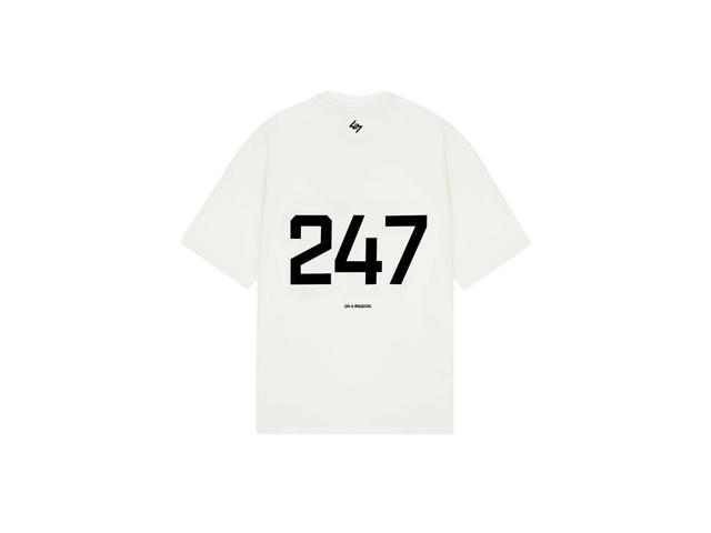 Represent Represent 247 Oversized T-Shirt Flat White - view 1