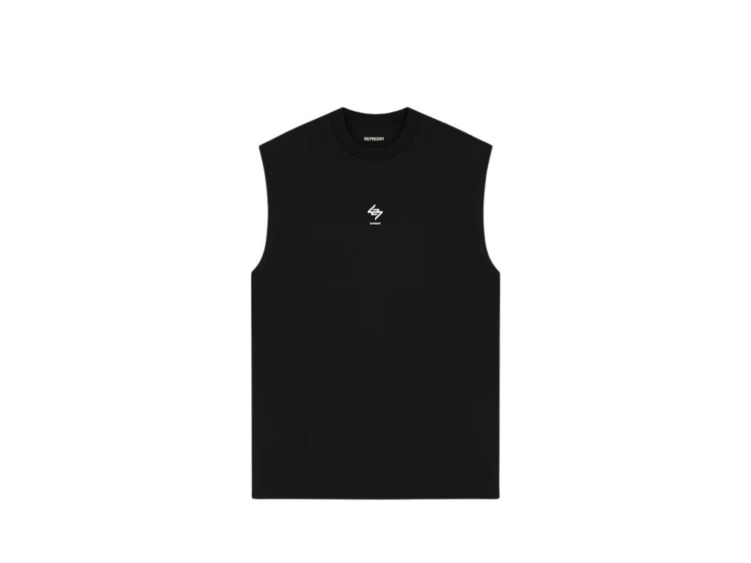 Represent Represent Team 247 Oversized Tank Jet Black