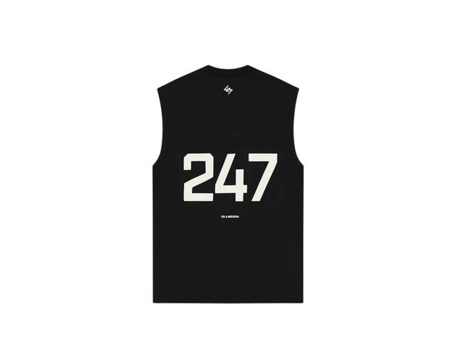 Represent Represent Team 247 Oversized Tank Jet Black - view 2
