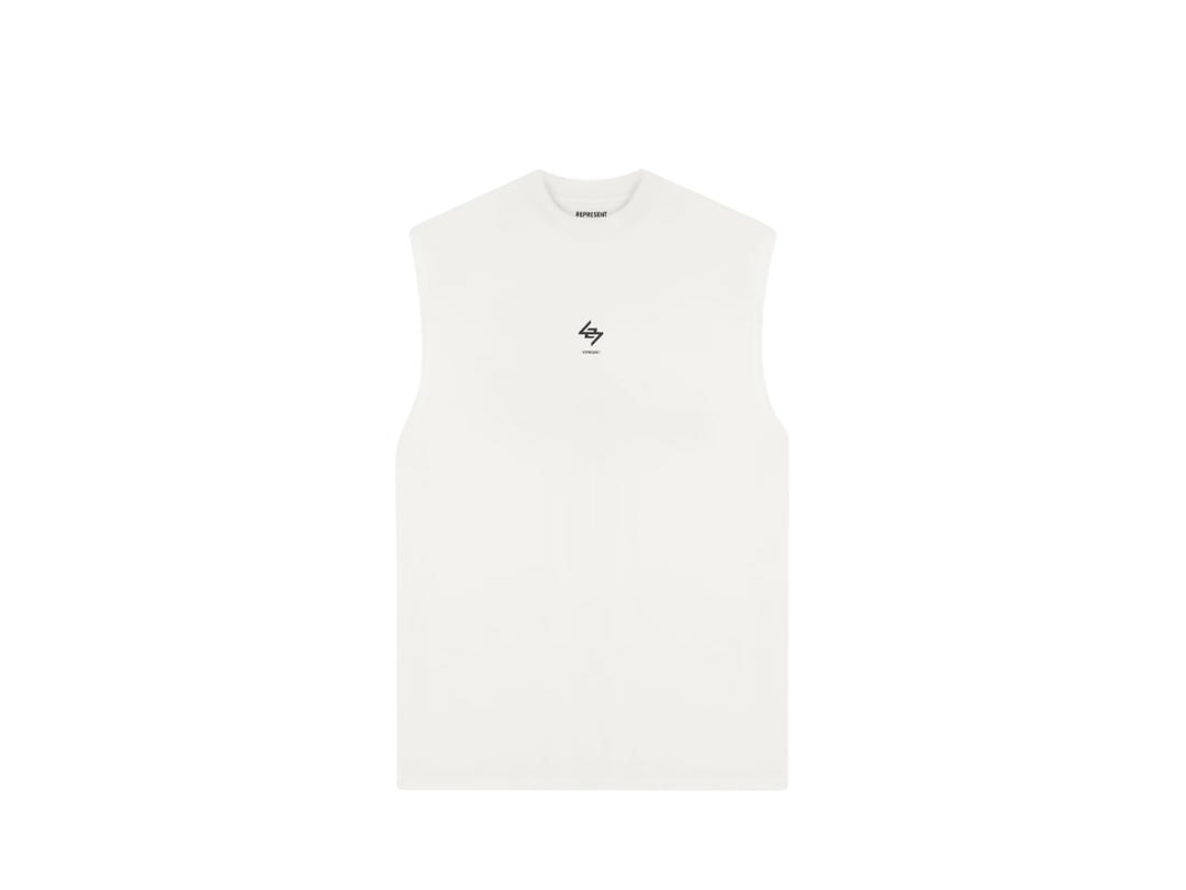 Represent Represent Team 247 Oversized Tank Flat White