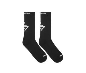 Buy Represent 247 Logo Socks Black at Sasom – Authentic and Ready to Ship