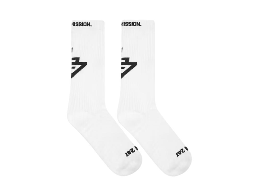 Represent Represent 247 Logo Socks White